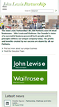 Mobile Screenshot of johnlewispartnership.co.uk
